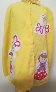 Kids Costumes to Hire - Yellow Cape with Fairy & Butterflies